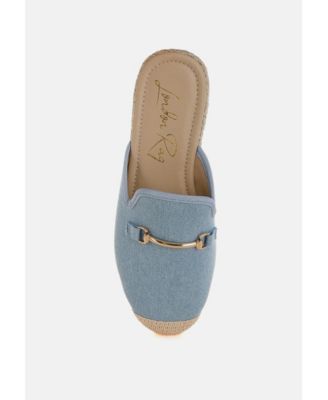 Midori Denim Slip-On Mules Women