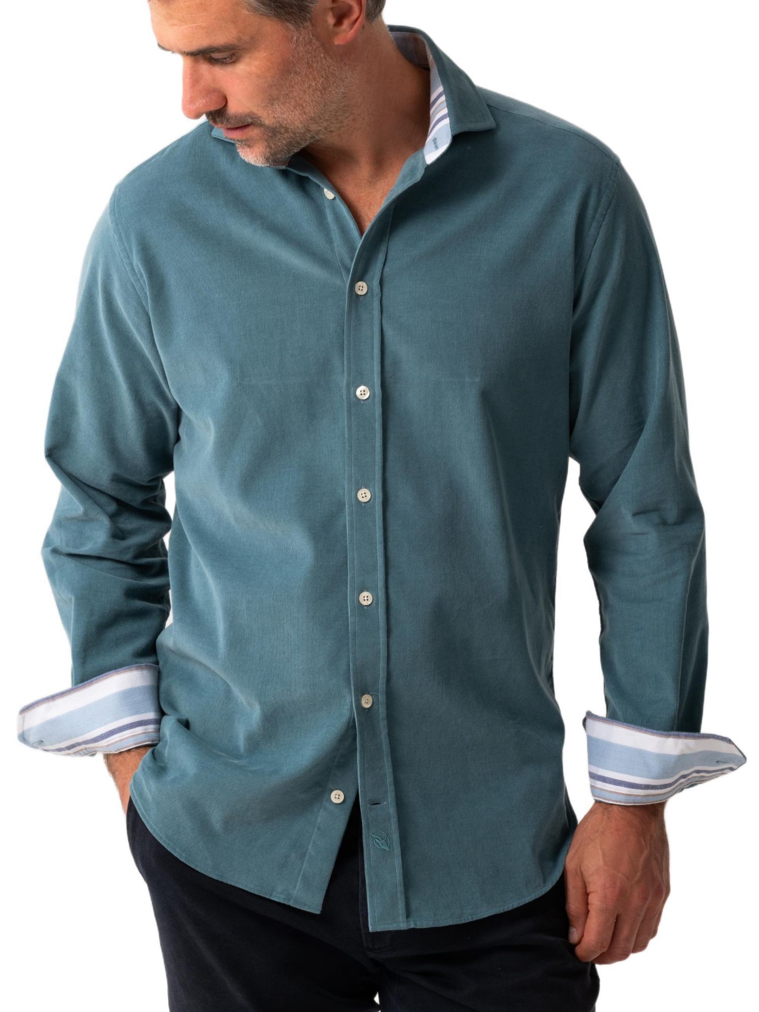 Men's Corduroy Long Sleeve Shirt