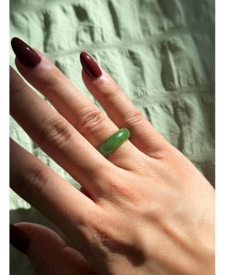 Evergreen — Green Jade Ring