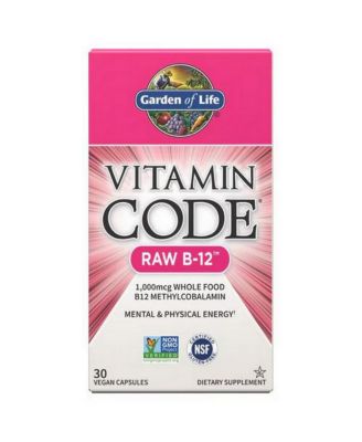 Vitamin Code ,Raw B12 30 Caps