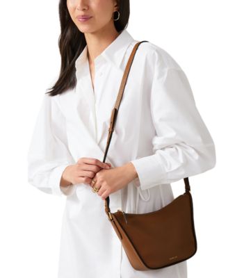 Oak Street Small Zip-Top Crossbody Bag
