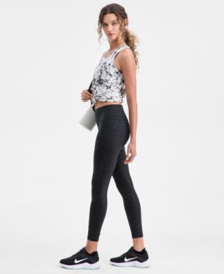 Women's Zebra-Print Compression Leggings, Macy's Exclusive