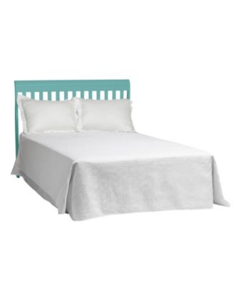  Vibrant Turquoise 4-in-1 Convertible Crib with Coastal-Inspired Design and Bed Conversion