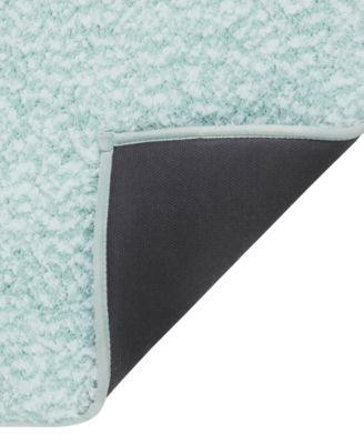 Heathered Memory Foam Bath Rug, 17" x 24"