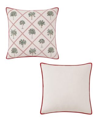 Tommy Bahama Palm Tree Trellis Decorative Pillow, 20&amp;quot; X 20&amp;quot;