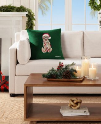 Tommy Bahama Holiday Retriever Decorative Pillow, 20" X 20"