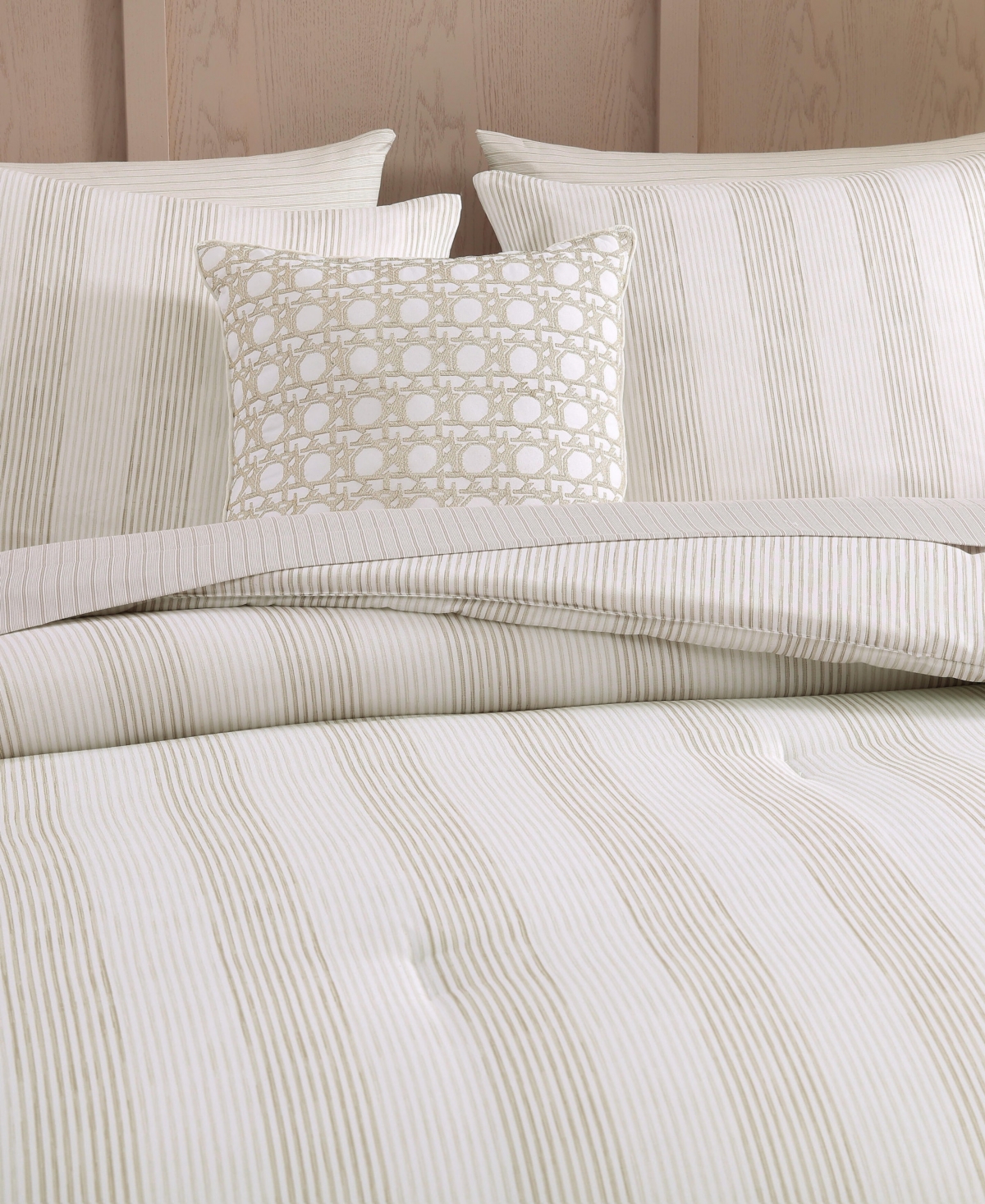 Tommy Bahama Weekend Stripe 8-pc. Comforter Set, Full/queen In White