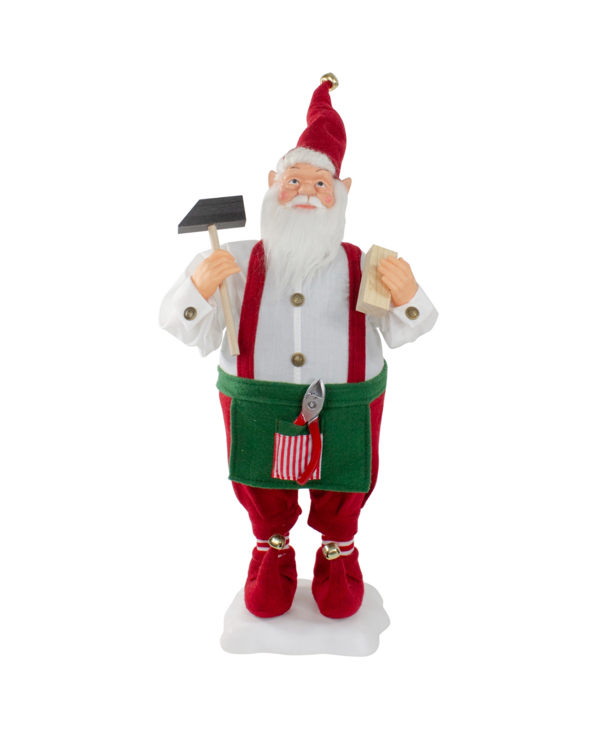 Northlight 24" Santa's Workshop Elf Animated Standing Christmas Figure