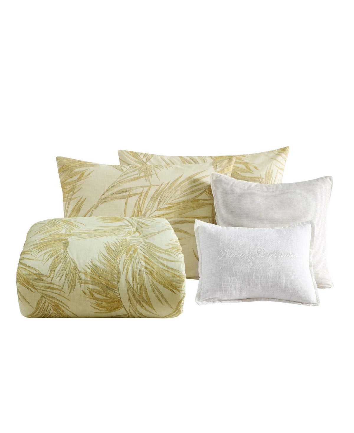 Tommy Bahama Canyon Palms 5 Pc. Comforter Set In Green