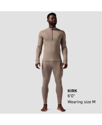 Men's Pines Microgrid Ultra-Lt Baselayer Bottom Lightweight Long Underwear Bottoms