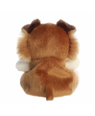 Mini Fia Sheltie Palm Pals Adorable Plush Toy Brown 5"