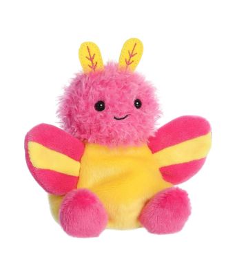 Mini Astrid Rosy Maple Moth Palm Pals Adorable Plush Toy Pink 5"