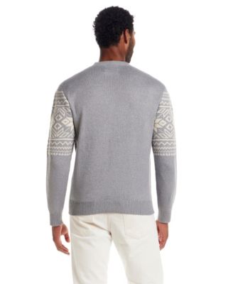 Men's Snowflake Crewneck Sweater