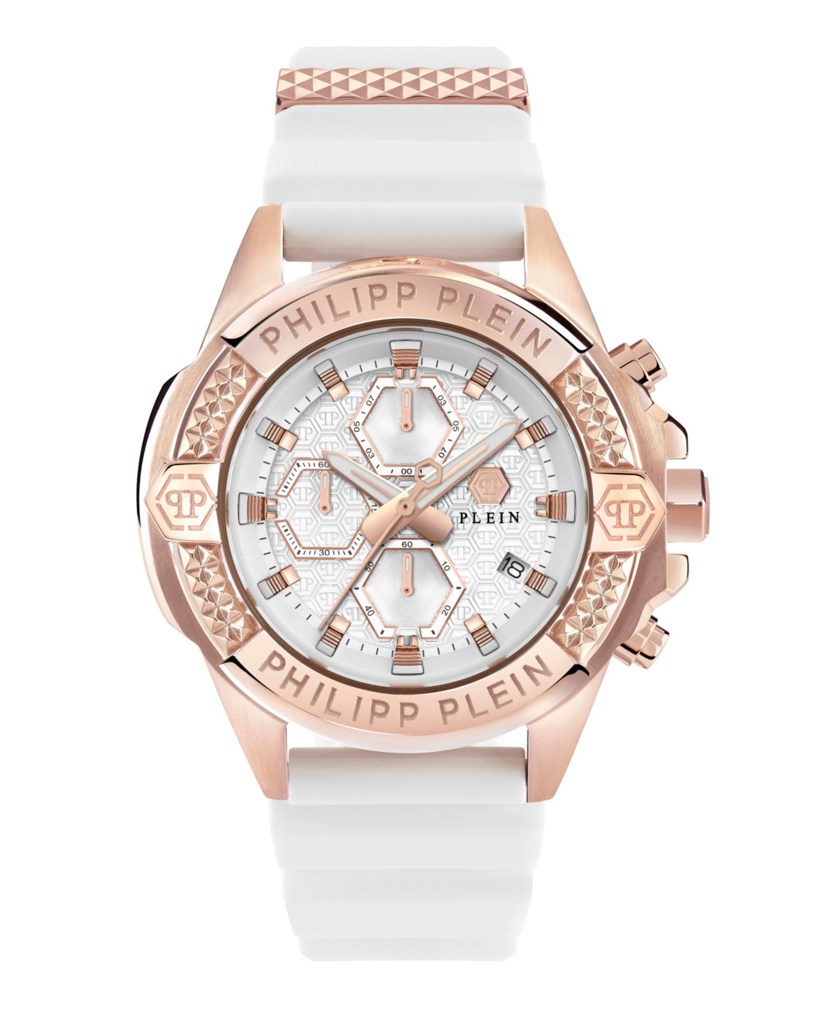 Philipp Plein Men's Rose Gold Stainless Steel Watch, 44mm