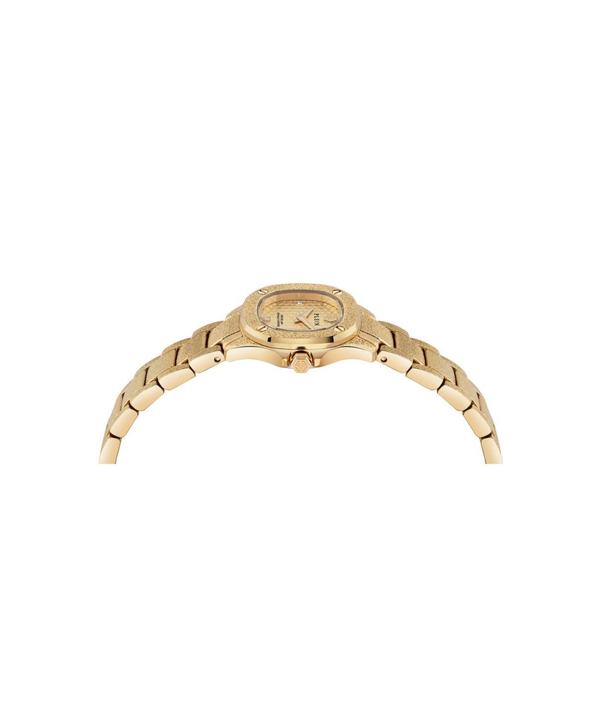 Philipp Plein $pectre Lady Mini Crystal Watch In Gold