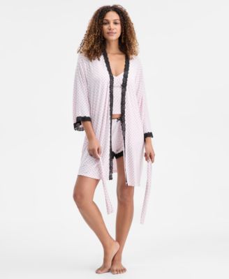 Women's Camila Dot Robe & Pajama Set
