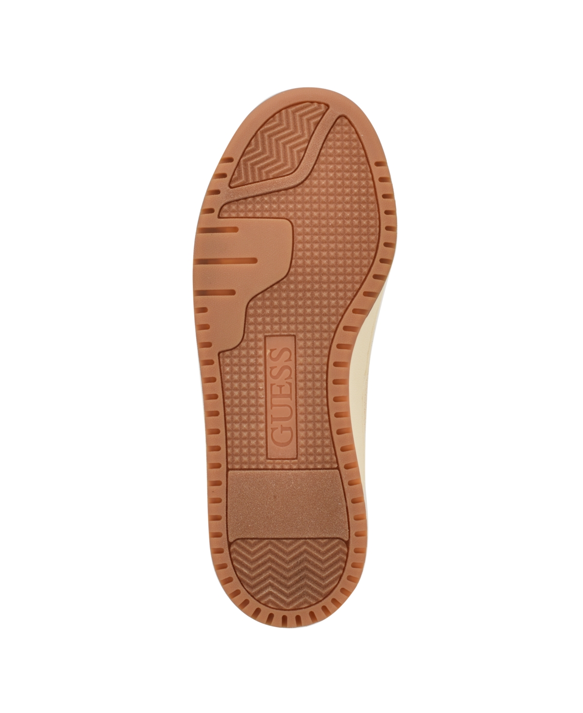 Guess Women's Miram Platform Lace-up Court Sneakers In Gold