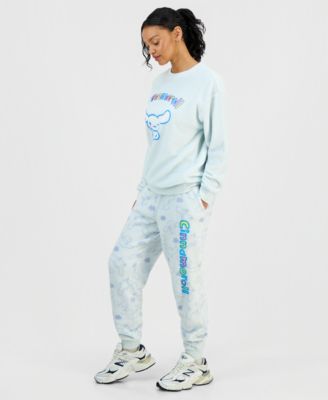 Love Tribe Juniors Cinnamoroll Sweatshirt Joggers In Blue