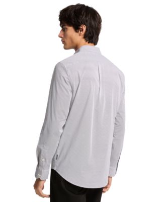 Men's Classic-Fit Micro Print Shirt