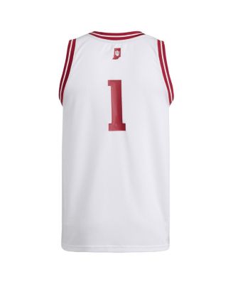 Men's White Indiana Hoosiers Replica Swingman Jersey