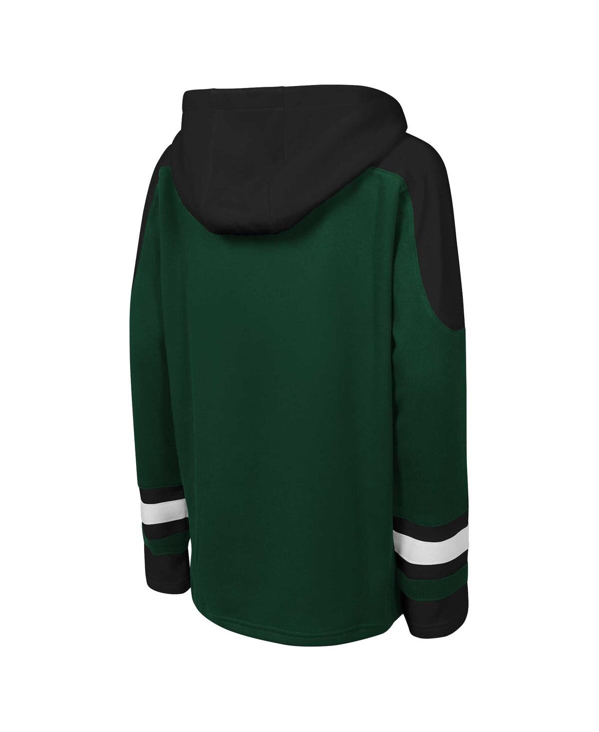 Outerstuff Big Boys And Girls Green Minnesota Wild Must Have Home V-neck Pullover Hoodie In Green