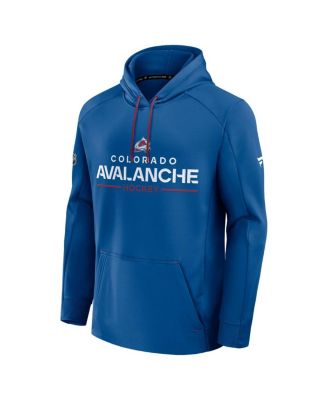 Men's Blue Colorado Avalanche Authentic Pro Rink Hoodie