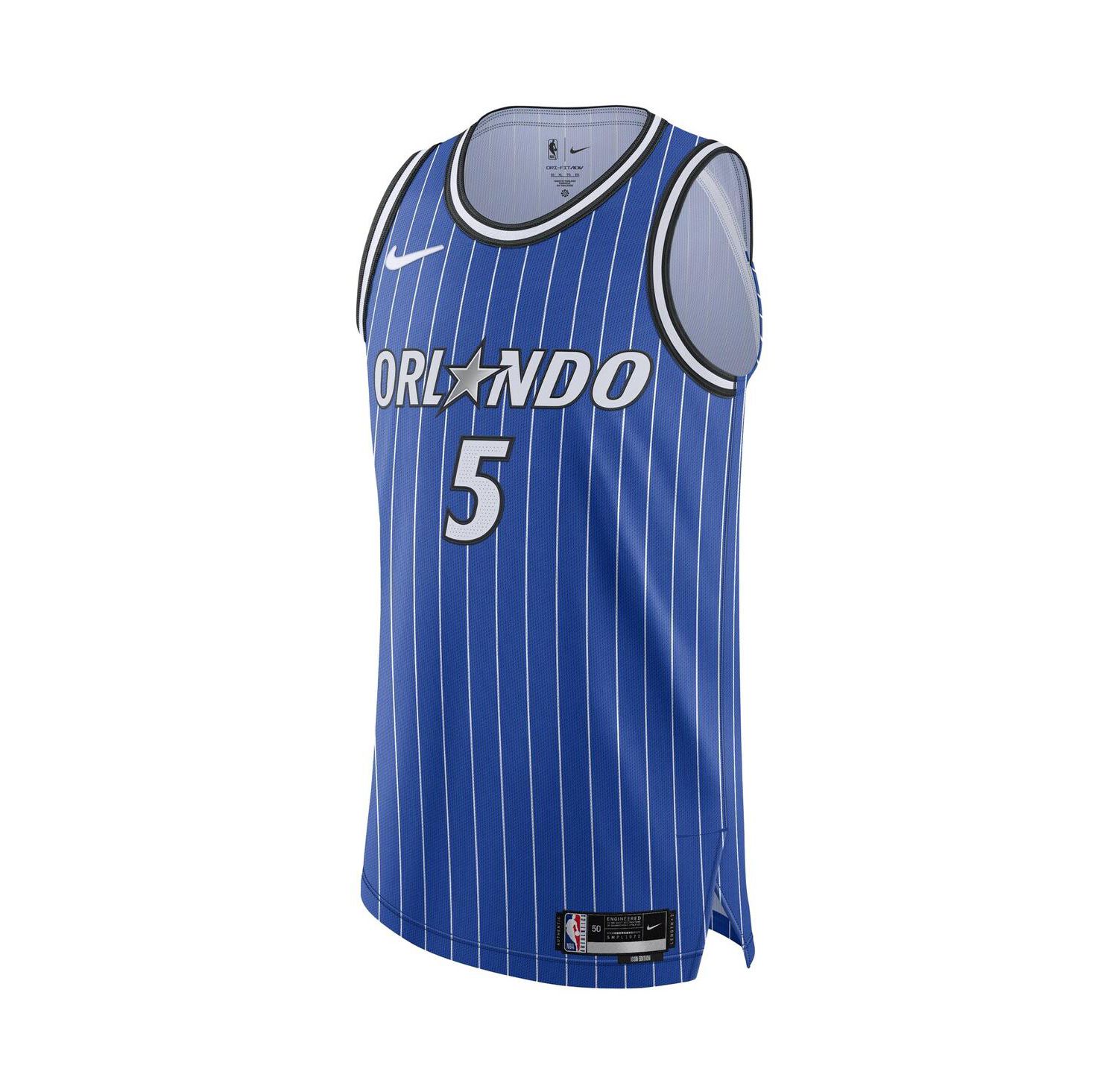 Men's Paolo Banchero Blue Orlando Magic Authentic Player Icon Edition Jersey