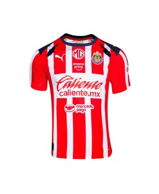 Men's Red Chivas 2025/26 Home Authentic Jersey