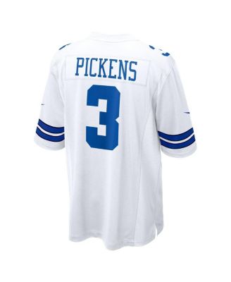 Men's George Pickens White Dallas Cowboys Game Jersey