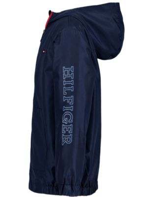 Boys' 8-20 Full Zip Hooded Windbreaker Jacket