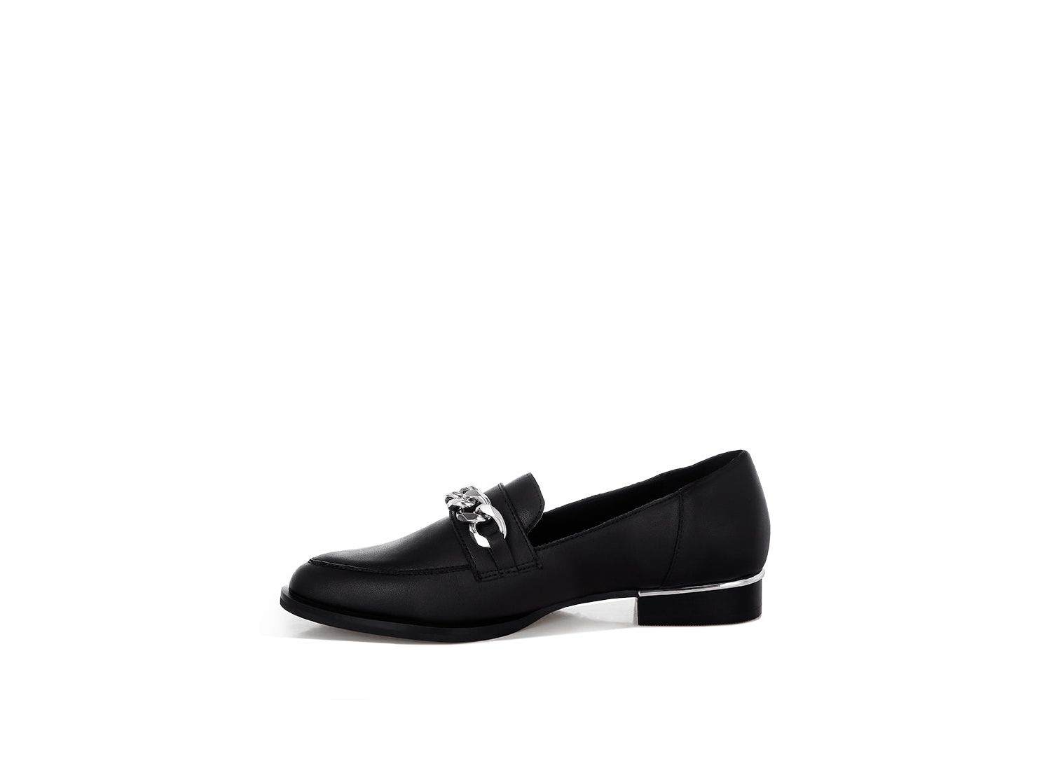 Rag and Co Womens Pola Leather Horsebit Loafers