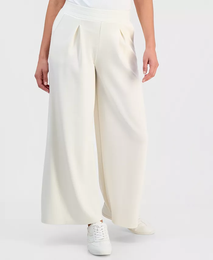 Petite High-Rise Wide-Leg Sweatpants - thumbnail 6
