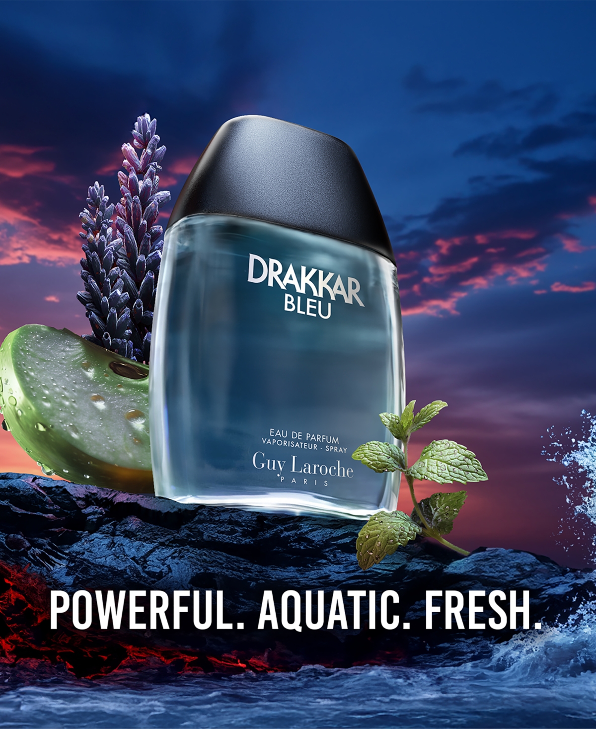 Drakkar Bleu Men's Eau De Parfum Spray, 3.4 fl. oz.