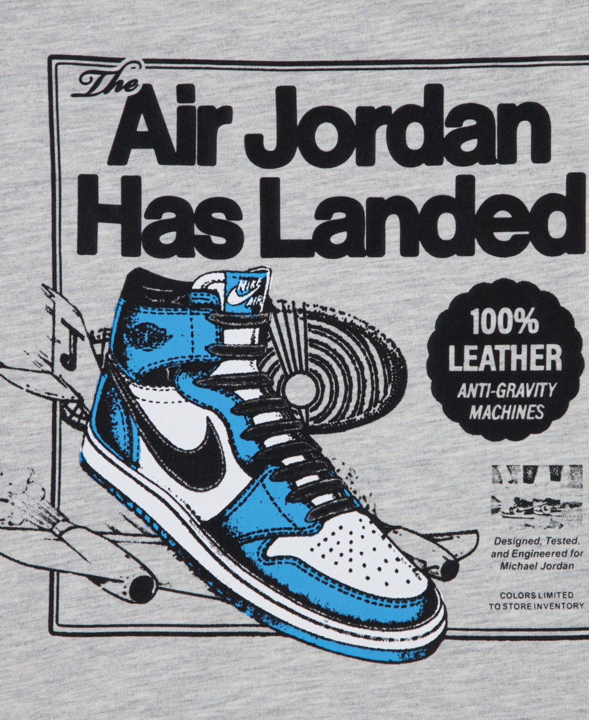 Jordan Air Big Boys 8-20 Crewneck T-Shirt