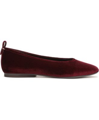 Women's Carla Square Toe Ballet Flats