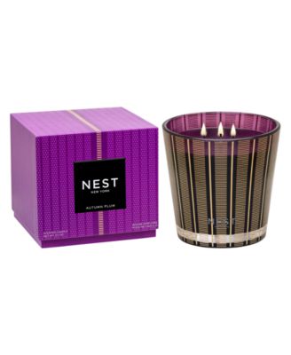 NEST New York - Plum and Cinnamon Fragrance 3-Wick Candle, 21.2 oz.