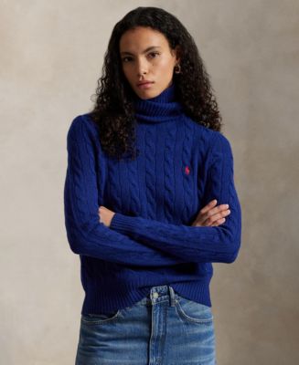 Polo Ralph Lauren Women's Turtle Neck Sweater - Macy's