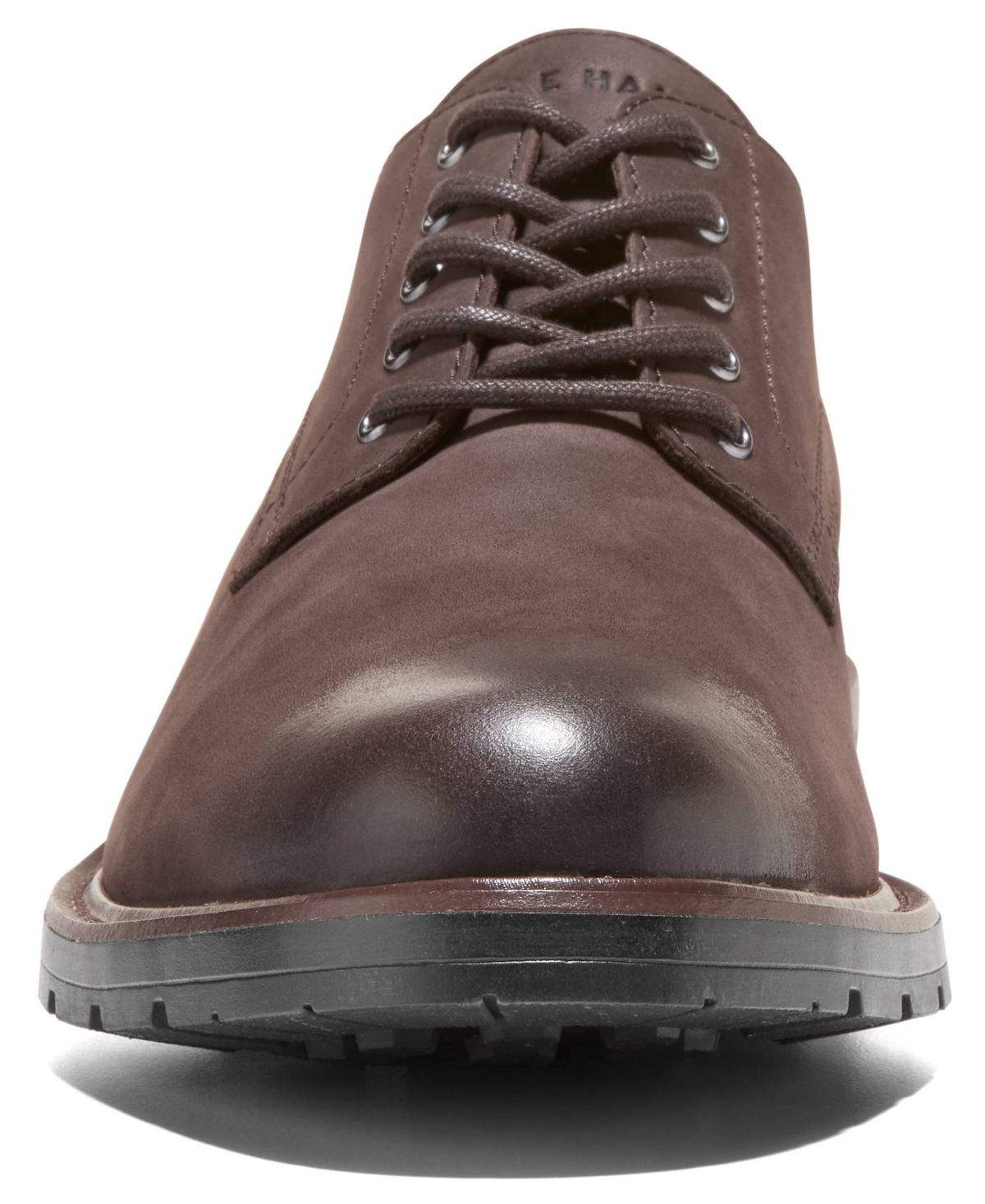Cole Haan Chamberlin Grand Plain Toe Derby In Brown