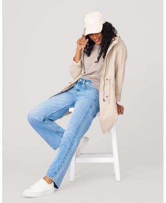 Women's Button Back Rib Knit Sweater