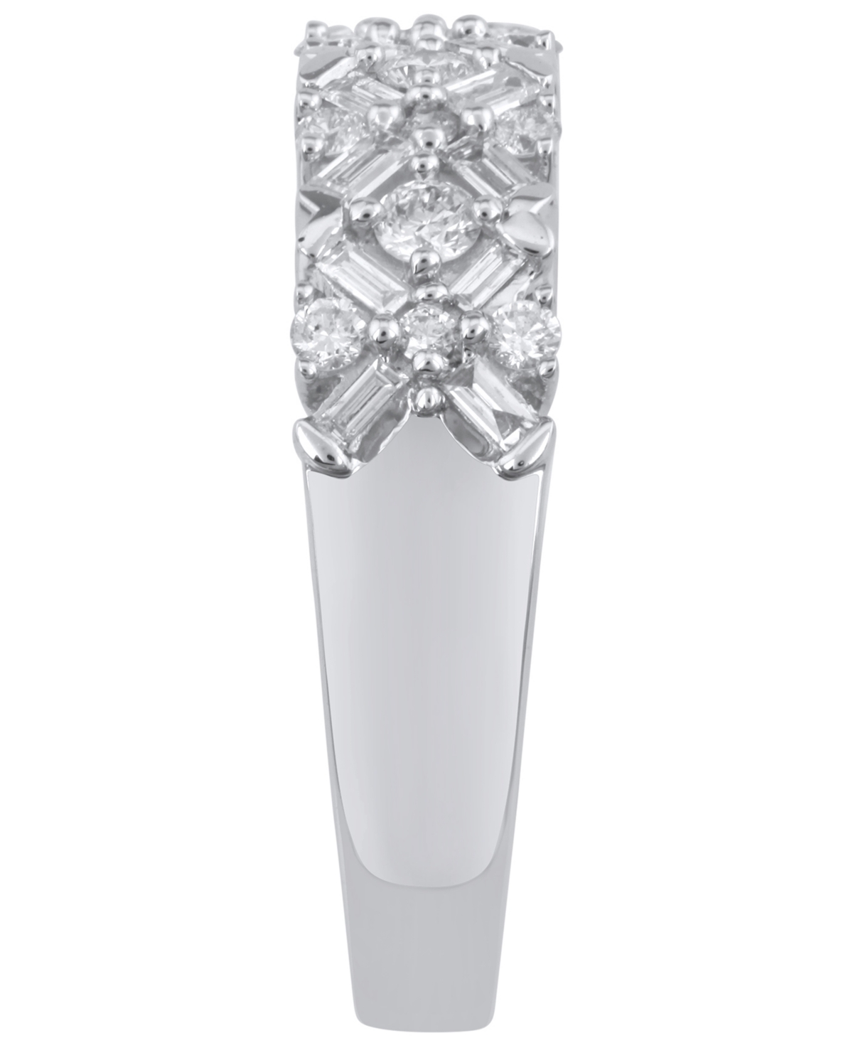 Macy's Diamond Ring (3/4 Ct. T.w.) In 14k White Gold In Gold