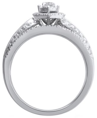 Diamond Ring (1 ct. t.w.) in 14k White Gold
