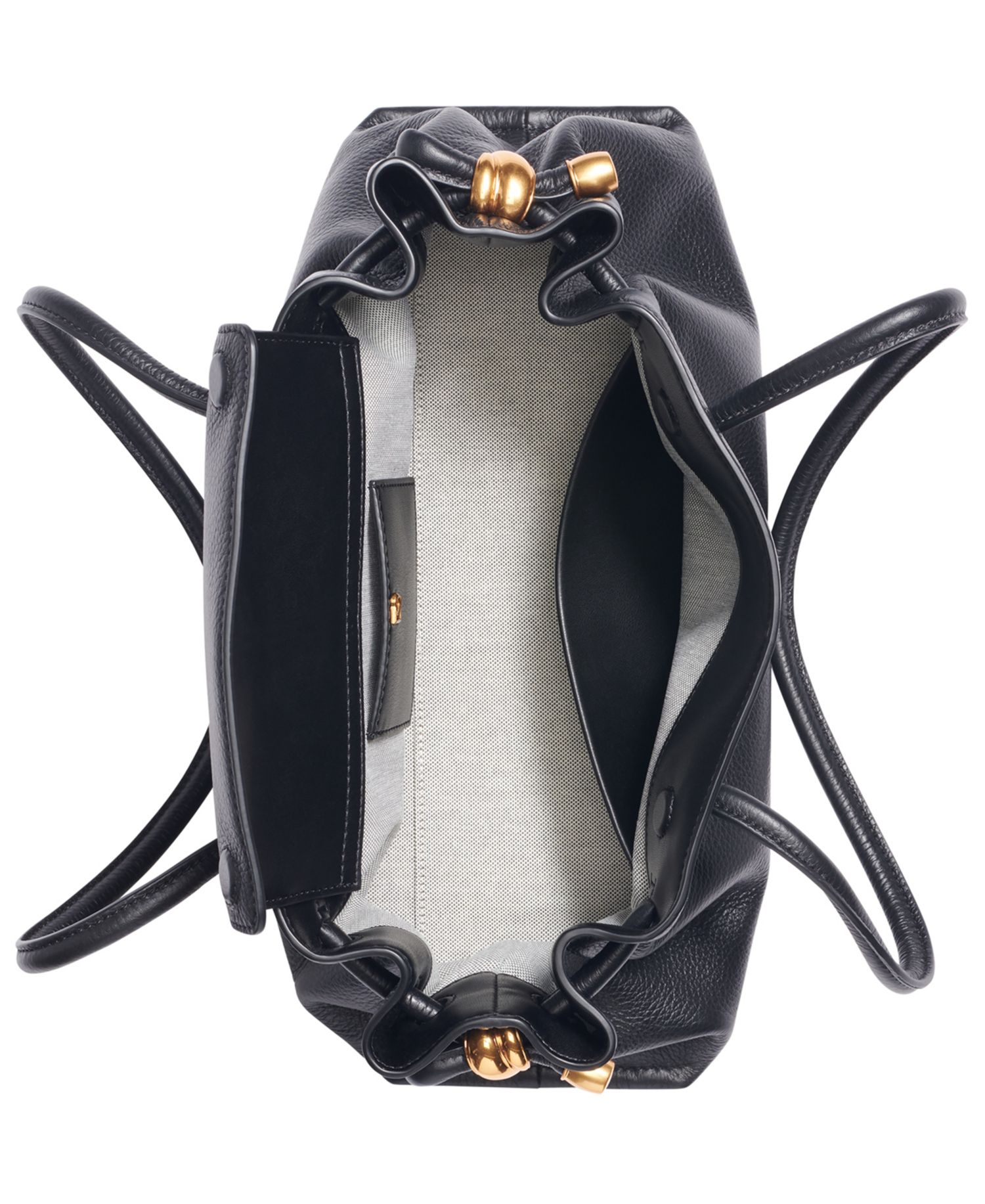 Cashmere Leather Medium Tote Handbag