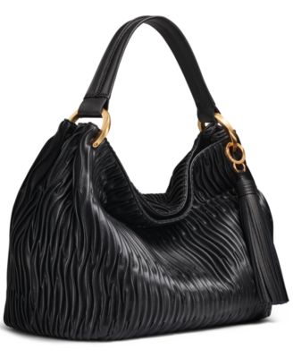 Glenwood Pleated Large Shoulder Handbag