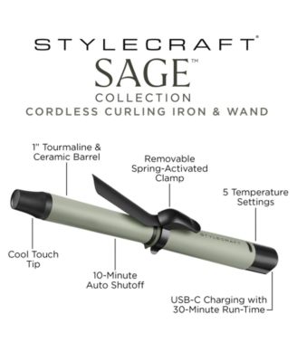 Sage Cordless Curling Wand