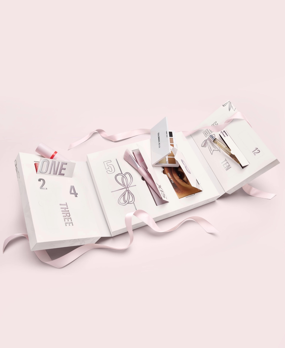 Kylie Cosmetics 12-pc. Advent Calendar Gift Set In Transparent