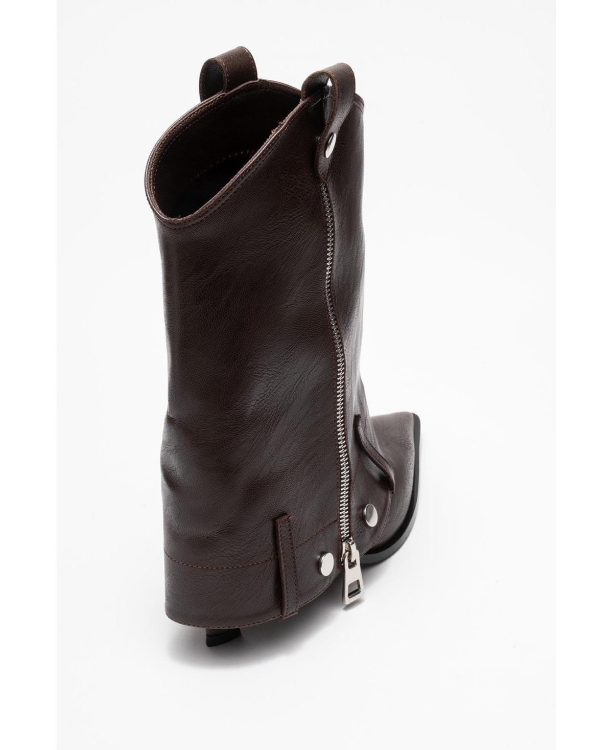 Prologue Shoes Lola Zip Pointed Toe Heel Boot (Women)