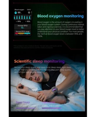 Outdoor sports wristband 1.75-inch full touch screen Bluetooth call flashlight SOS compass -Red