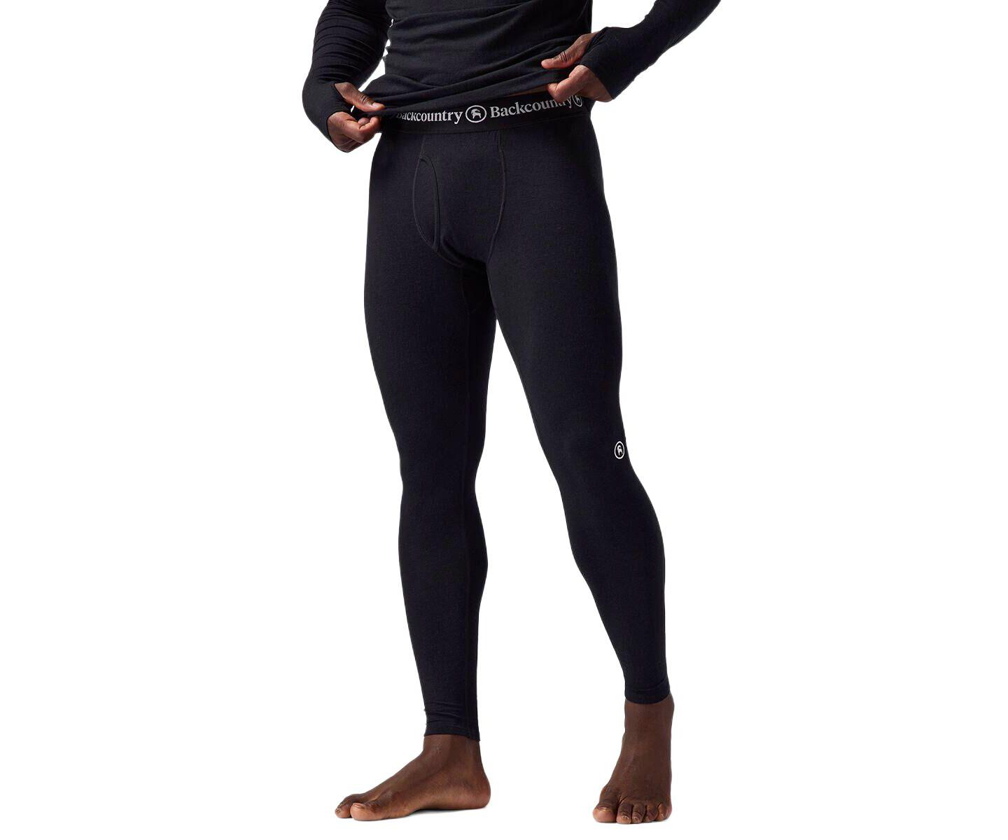 Трусы Baselayer для мужчин, шерсть мериноса — Backcountry, цвет: Чёрный — фото 1