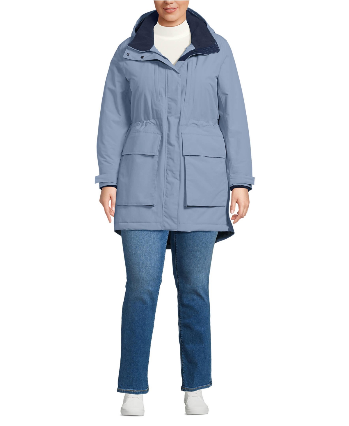Lands' End Plus Squall Waterproof Insulated Parka