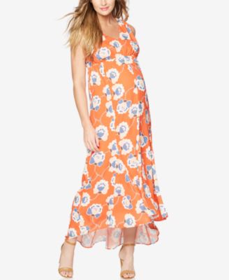 macys maternity maxi dress